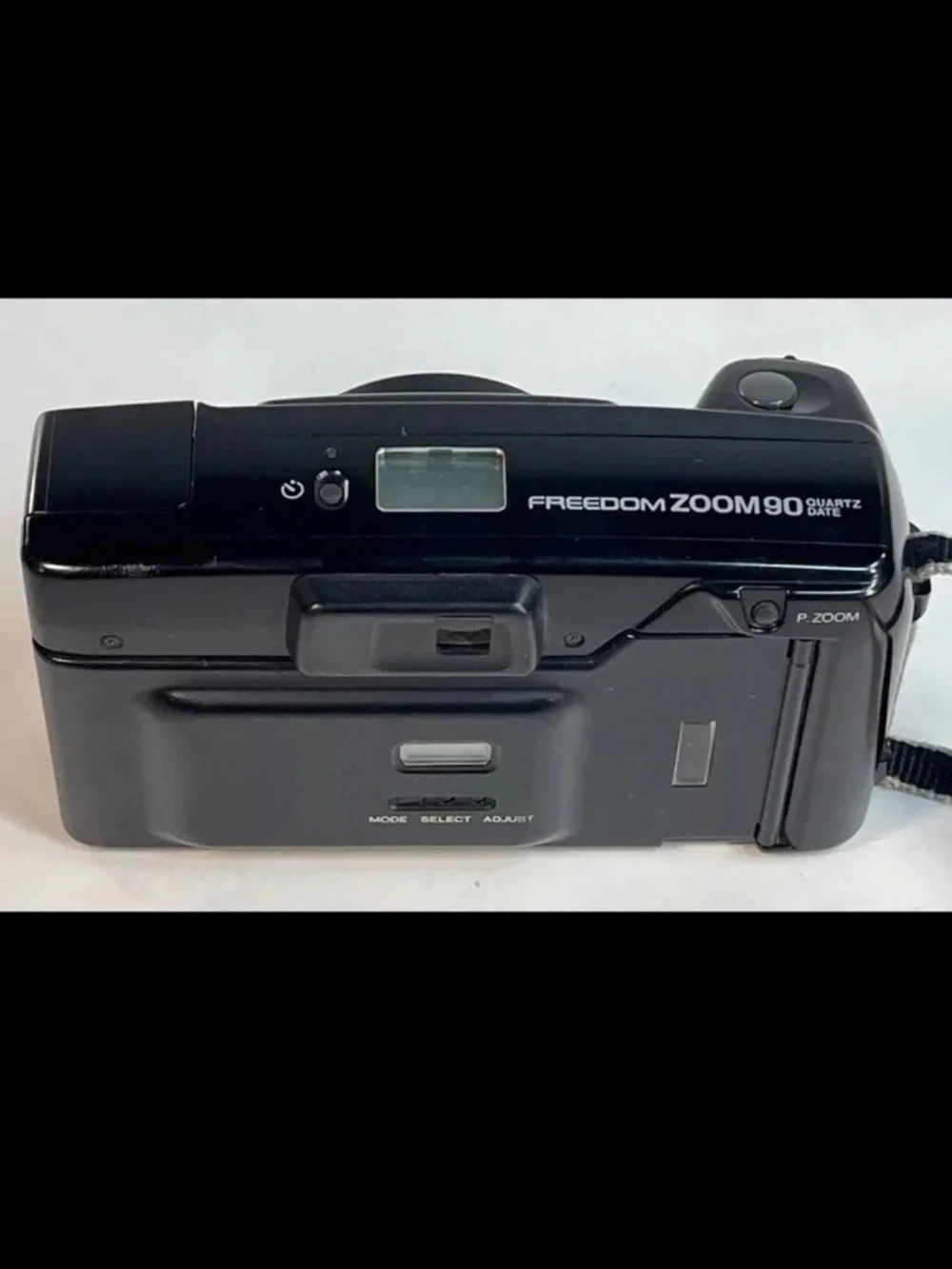 Minolta Vintage Camera Freedom Zoom 90 Quartz 35mm Film Black